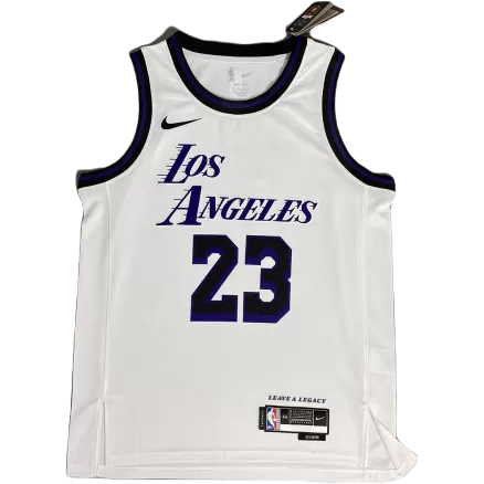 Men's LeBron James #23 Los Angeles Lakers Swingman NBA Jersey - Association Edition2022/23 - buybasketballnow