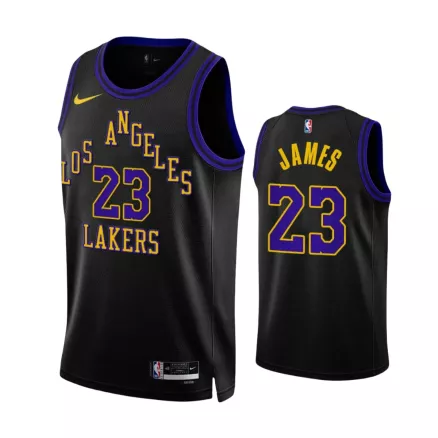 Men's LeBron James #23 Los Angeles Lakers Swingman NBA Jersey - City Edition 2023/24 - buybasketballnow
