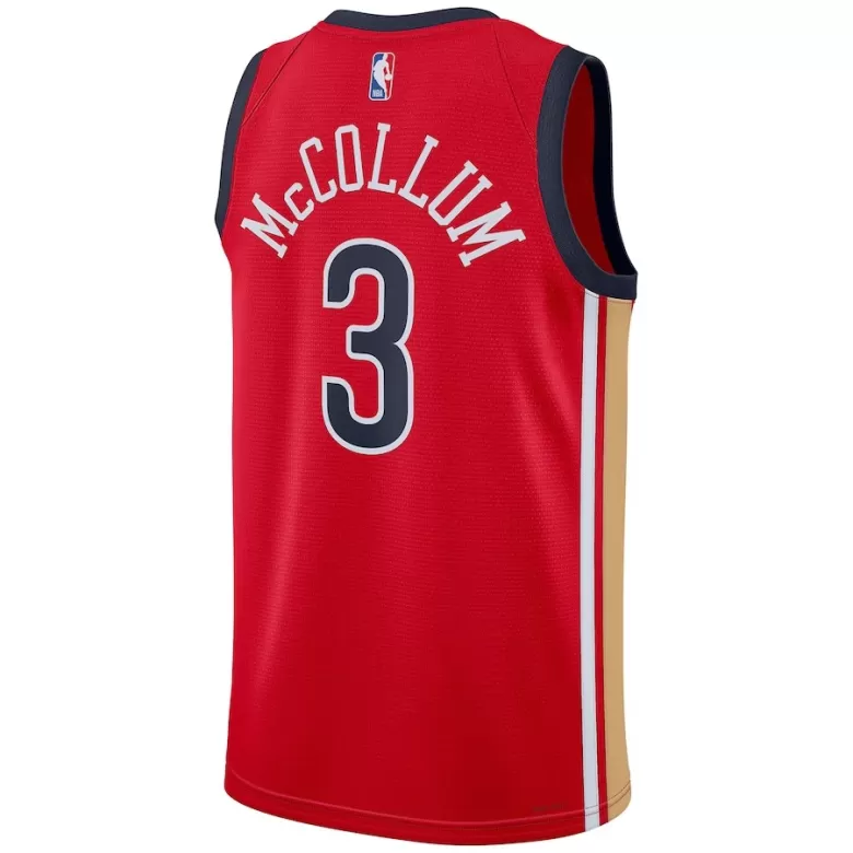 Men's CJ McCollum #3 New Orleans Pelicans Swingman NBA Jersey - Statement Edition 2023/24 - buybasketballnow