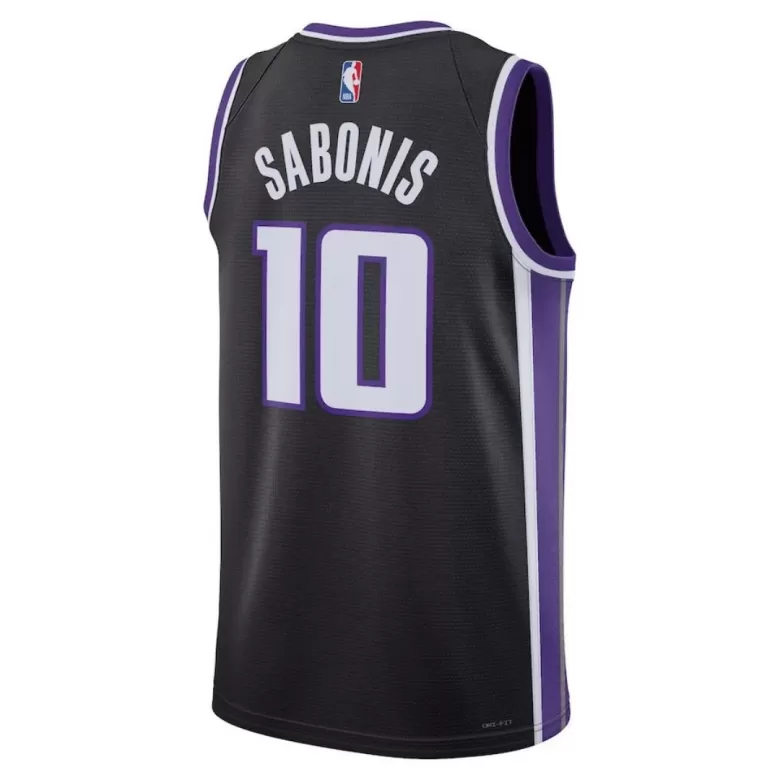 Domantas Sabonis #10 Sacramento Kings Swingman Jersey Black 2023/24 - buybasketballnow