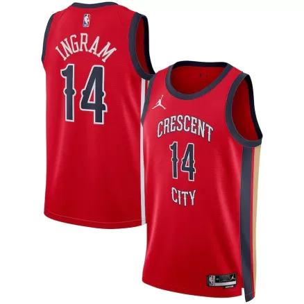 Men's Brandon Ingram #14 New Orleans Pelicans Swingman NBA Jersey - Statement Edition 2023/24 - buybasketballnow