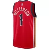 Men's Zion Williamson #1 New Orleans Pelicans Swingman NBA Jersey - Statement Edition 2023/24 - buybasketballnow