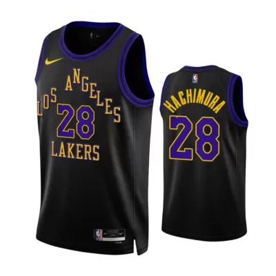 Men's Rui Hachimura #28 Los Angeles Lakers Swingman NBA Jersey - City Edition 2023/24 - buybasketballnow