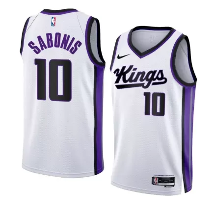 Domantas Sabonis #10 Sacramento Kings Swingman Jersey White 2023/24 - buybasketballnow