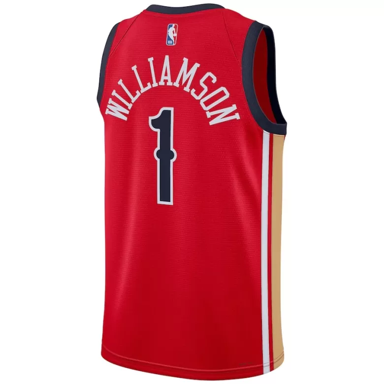 Men's Zion Williamson #1 New Orleans Pelicans Swingman NBA Jersey - Statement Edition 2023/24 - buybasketballnow