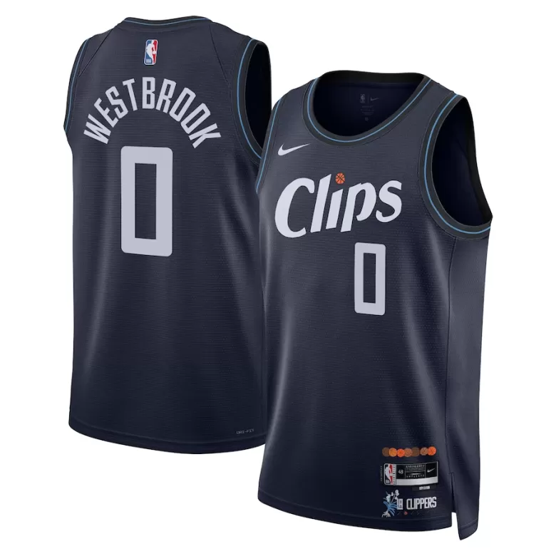 Men's Russell Westbrook #0 Los Angeles Clippers Swingman NBA Jersey - City Edition 2023/24 - buybasketballnow
