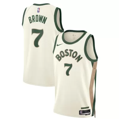 Men's Jaylen Brown #7 Boston Celtics Swingman NBA Jersey - City Edition 2023/24 - buybasketballnow