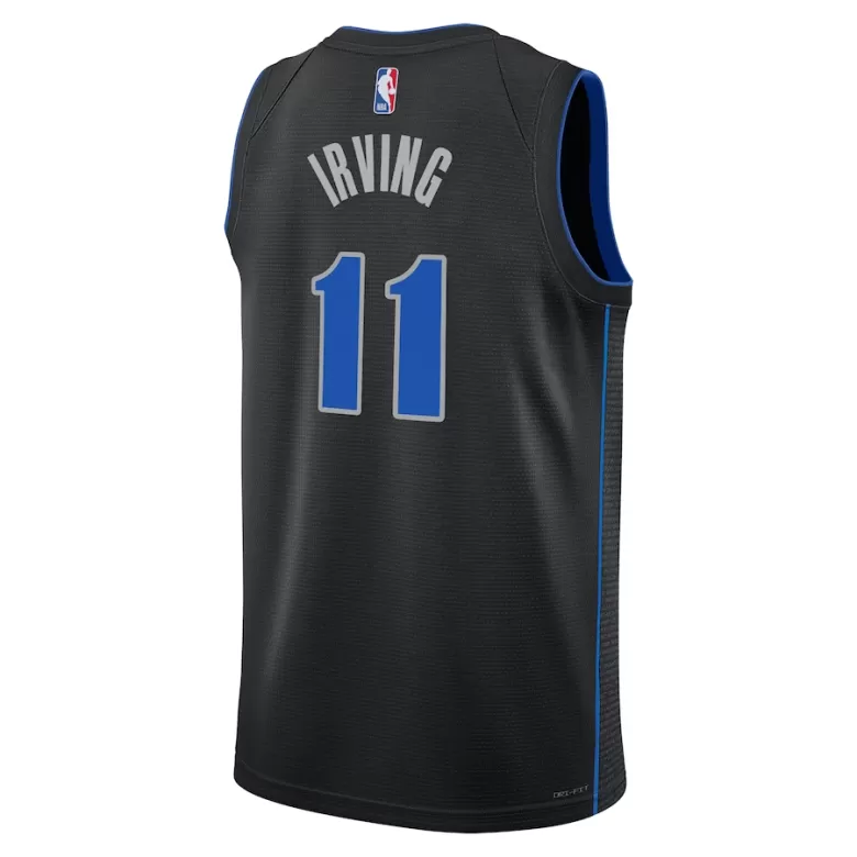 Kyrie Irving #11 Dallas Mavericks Swingman Jersey Black 2023/24 - buybasketballnow