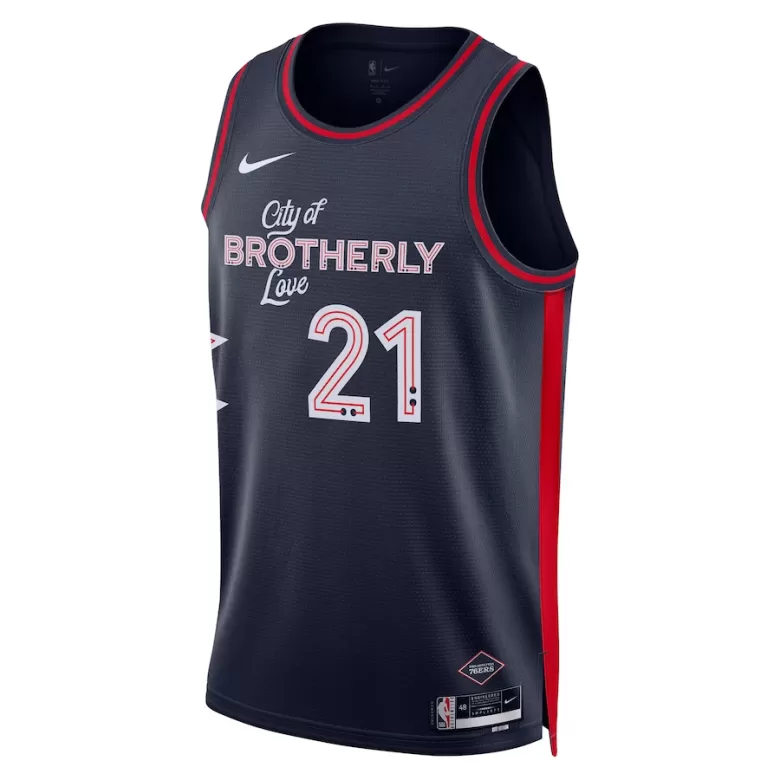 Men's Joel Embiid #21 Philadelphia 76ers Swingman NBA Jersey - City Edition 2023/24 - buybasketballnow