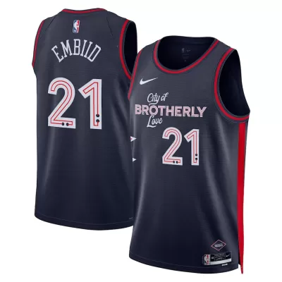 Men's Joel Embiid #21 Philadelphia 76ers Swingman NBA Jersey - City Edition 2023/24 - buybasketballnow