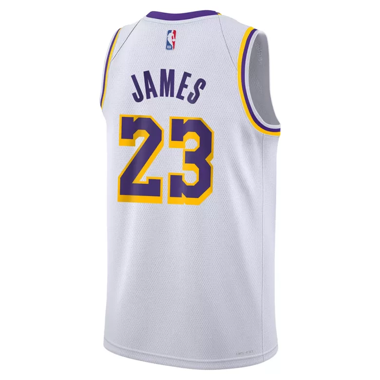 Kids's LeBron James #23 Los Angeles Lakers Swingman NBA Jersey - Association Edition2022/23 - buybasketballnow