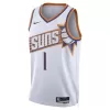 Men's Devin Booker #1 Phoenix Suns Swingman NBA Jersey - Association Edition2023/24 - buybasketballnow