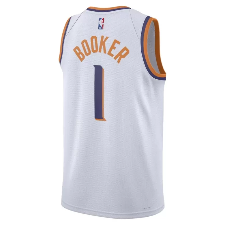 Men's Devin Booker #1 Phoenix Suns Swingman NBA Jersey - Association Edition2023/24 - buybasketballnow