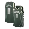 Men's Damian Lillard #0 Milwaukee Bucks Swingman NBA Jersey - Icon Edition - buybasketballnow