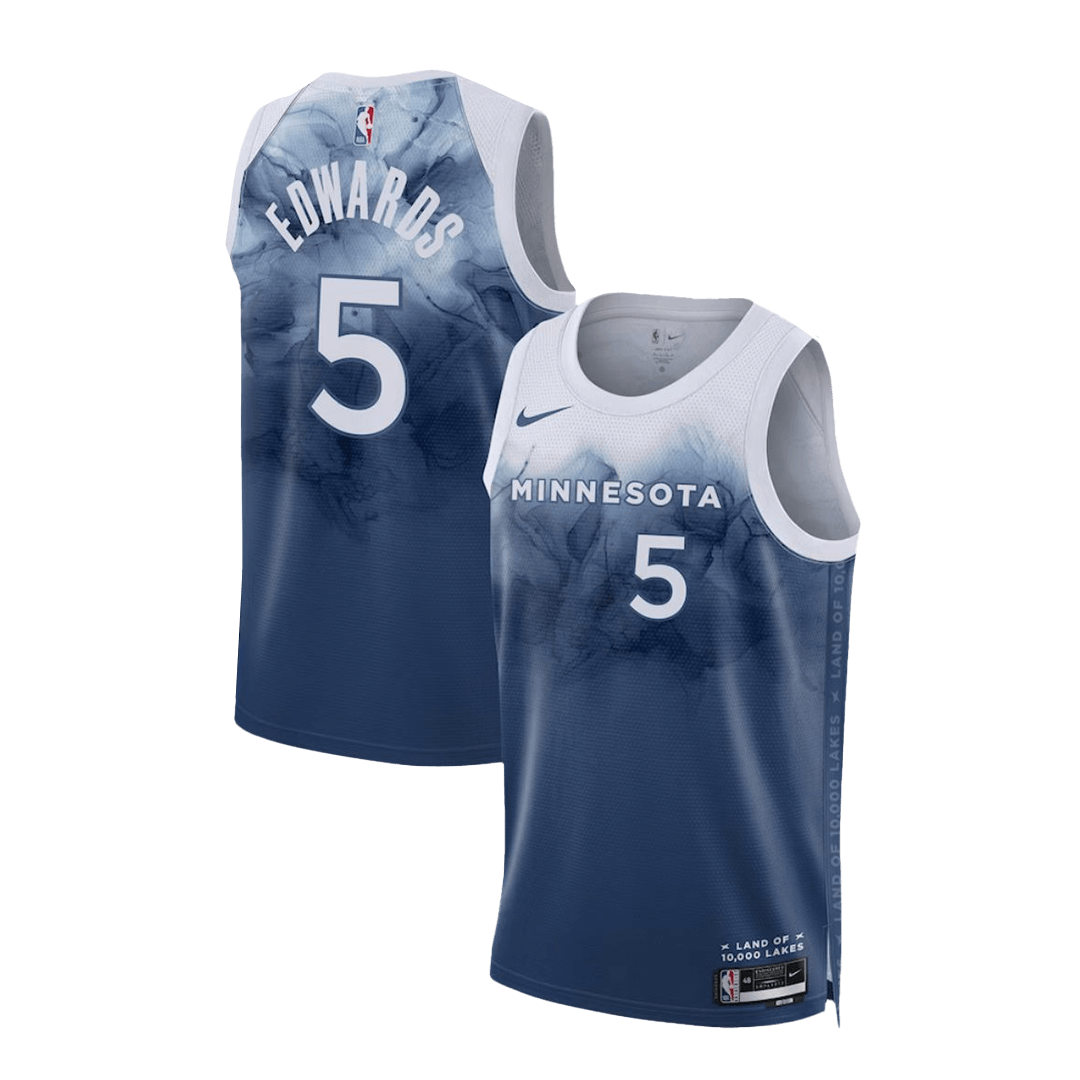 Men's Anthony Edwards #5 Minnesota Timberwolves Swingman NBA Jersey ...