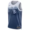 Men's Anthony Edwards #5 Minnesota Timberwolves Swingman NBA Jersey - City Edition 2023/24 - buybasketballnow