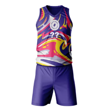 Basketball Uniforms Personalized Customized Multi-colored Burst Men's Basketball Suit (Top+Shorts) - buybasketballnow