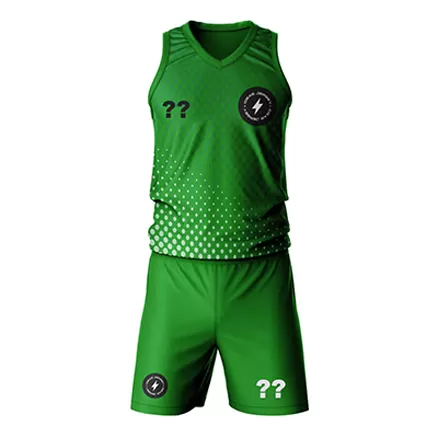 Kids Basketball Uniforms Personalized Customized Swingman Jersey Green (Top+Shorts) - buybasketballnow