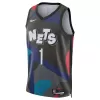 Men's Mikal Bridges #1 Brooklyn Nets Swingman NBA Jersey - City Edition 2023/24 - buybasketballnow