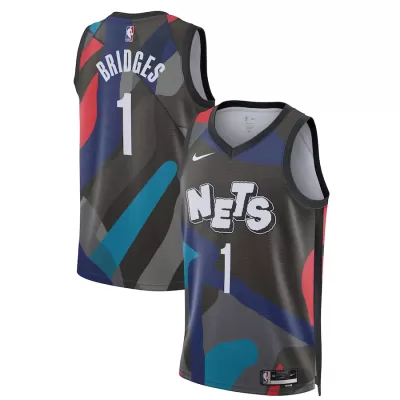 Men's Mikal Bridges #1 Brooklyn Nets Swingman NBA Jersey - City Edition 2023/24 - buybasketballnow