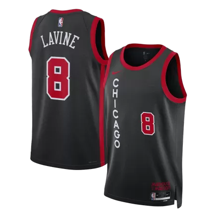 Men's LAVINE #8 Chicago Bulls Swingman NBA Jersey - City Edition 2023/24 - buybasketballnow