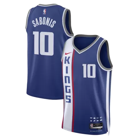 Domantas Sabonis #10 Sacramento Kings Swingman Jersey Blue 2023/24 - buybasketballnow