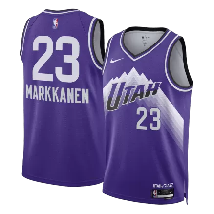 Men's MARKKANEN #23 Utah Jazz Swingman NBA Jersey - City Edition 2023/24 - buybasketballnow