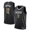 Men's MORANT #12 Memphis Grizzlies Swingman NBA Jersey - City Edition 2023/24 - buybasketballnow