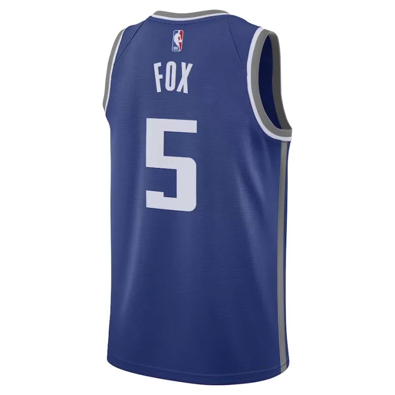 De'Aaron Fox #5 Sacramento Kings Swingman Jersey Blue 2023/24 - buybasketballnow