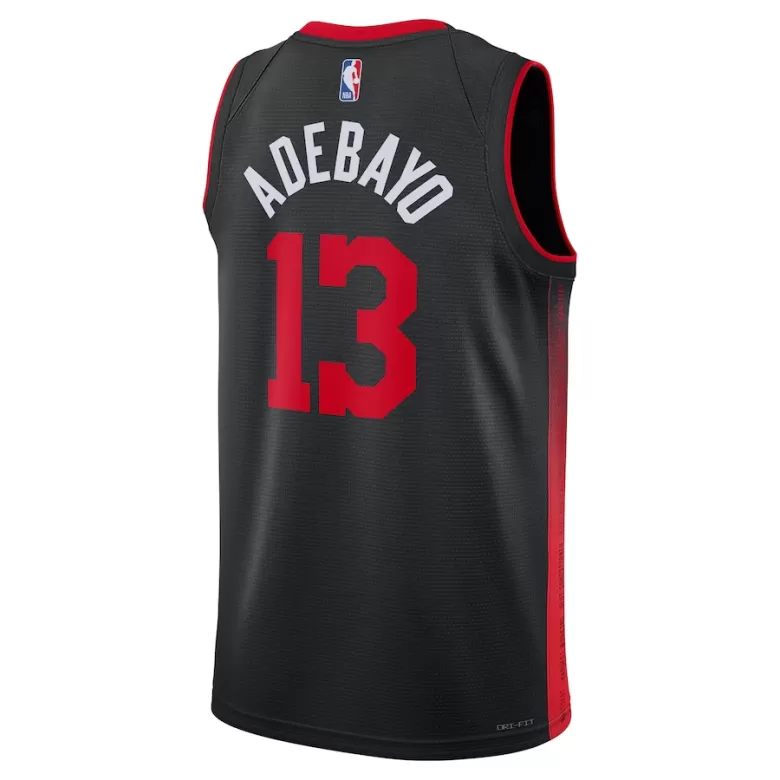 Bam Adebayo #13 Miami Heat Swingman Jersey Black 2023/24 - buybasketballnow