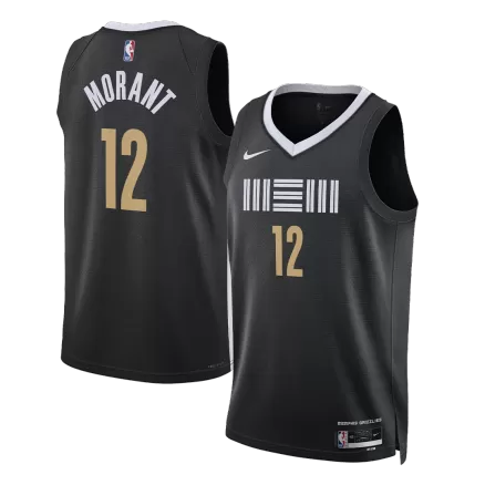Men's MORANT #12 Memphis Grizzlies Swingman NBA Jersey - City Edition 2023/24 - buybasketballnow
