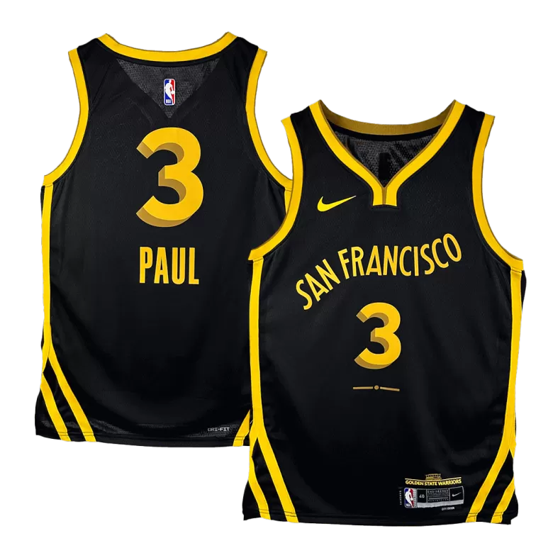 Men's Chris Paul #3 Golden State Warriors Swingman NBA Jersey - City Edition 2023/24 - buybasketballnow