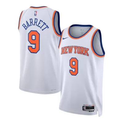 Men's RJ Barrett #9 New York Knicks Swingman NBA Jersey - Association Edition - buybasketballnow