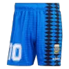 Retro #10 Argentina Away Soccer Jersey Kit(Jersey+Shorts) 1994 - buybasketballnow