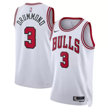 Men's Andre Drummond #3 Chicago Bulls Swingman NBA Jersey - Association Edition - buybasketballnow