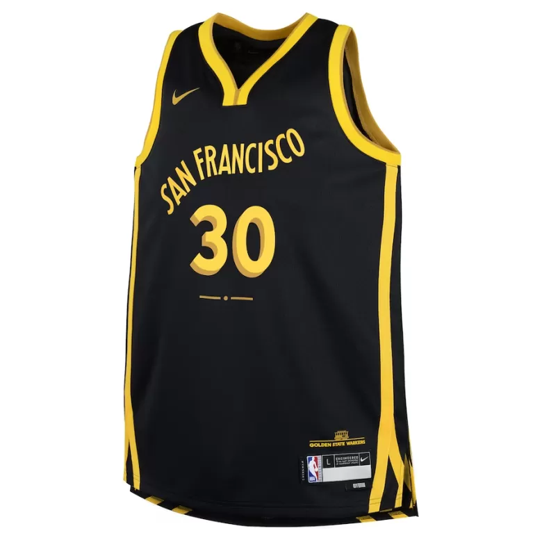 Kids's Stephen Curry #30 Golden State Warriors Swingman NBA Jersey - City Edition - buybasketballnow