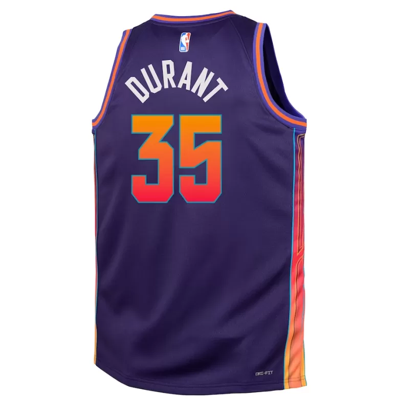 Kids's Kevin Durant #35 Phoenix Suns Swingman NBA Jersey - City Edition - buybasketballnow