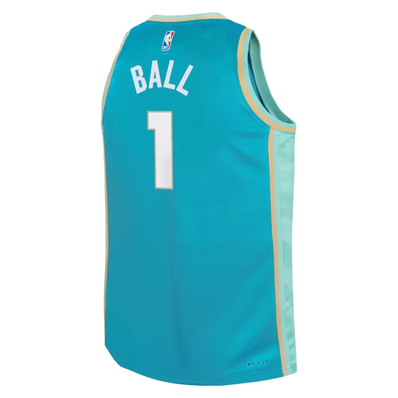 Kids's LaMelo Ball #1 Charlotte Hornets Swingman NBA Jersey - City Edition - buybasketballnow