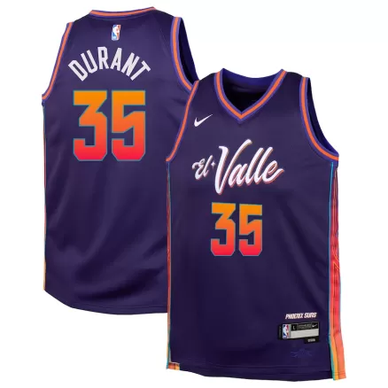 Kids's Kevin Durant #35 Phoenix Suns Swingman NBA Jersey - City Edition - buybasketballnow