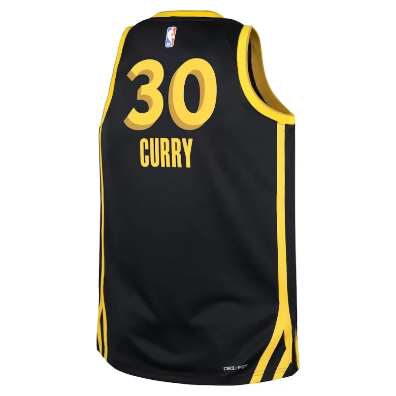 Kids's Stephen Curry #30 Golden State Warriors Swingman NBA Jersey - City Edition - buybasketballnow