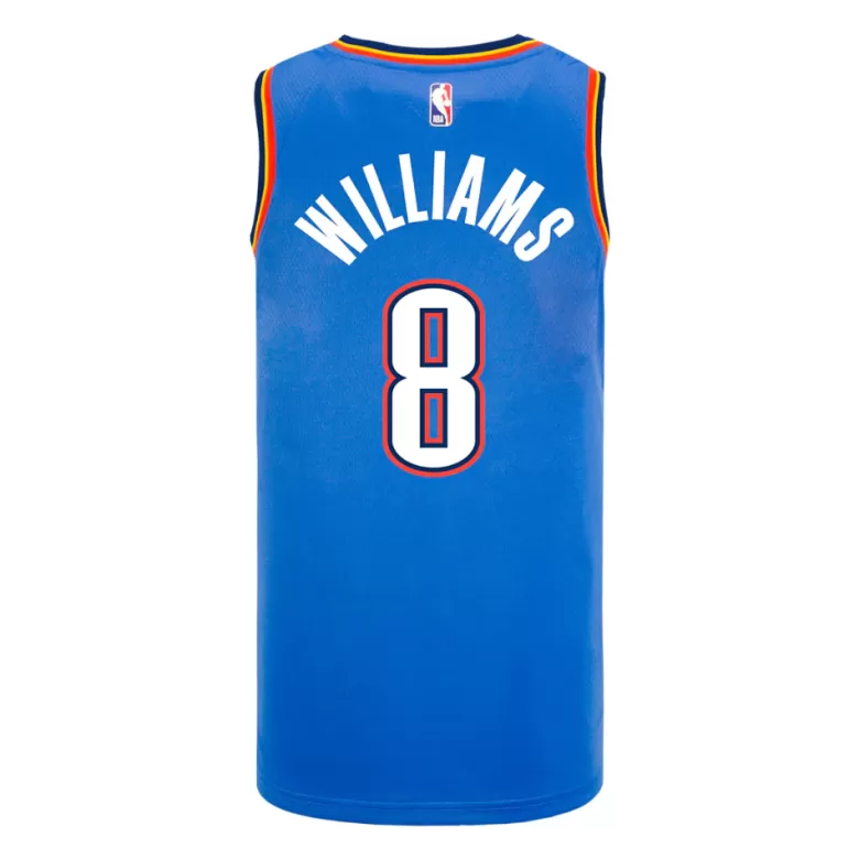 Men's JALEN WILLIAMS #8 Oklahoma City Thunder Swingman NBA Jersey - Icon Edition - buybasketballnow