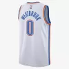 Men's Russell Westbrook #0 Oklahoma City Thunder Swingman NBA Jersey - Association Edition2022/23 - buybasketballnow