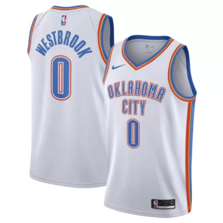 Men's Russell Westbrook #0 Oklahoma City Thunder Swingman NBA Jersey - Association Edition2022/23 - buybasketballnow