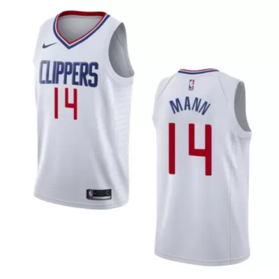 Men's Terance Mann #14 Los Angeles Clippers Swingman NBA Jersey - Association Edition - buybasketballnow