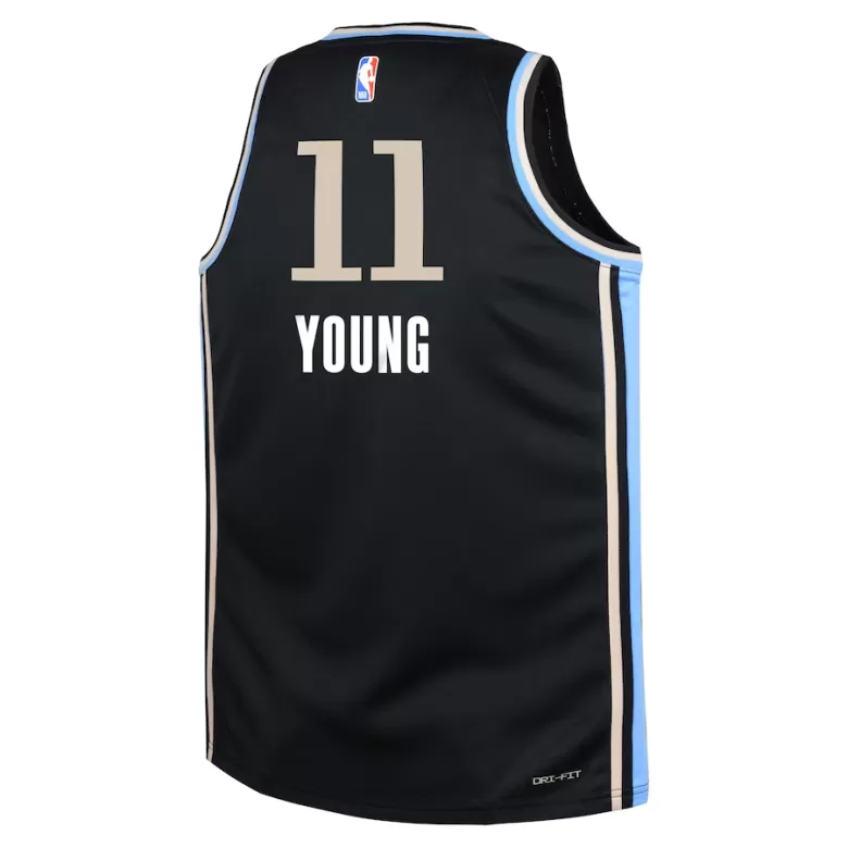 Kids's Trae Young #11 Atlanta Hawks Swingman NBA Jersey - City Edition 2023/24 - buybasketballnow