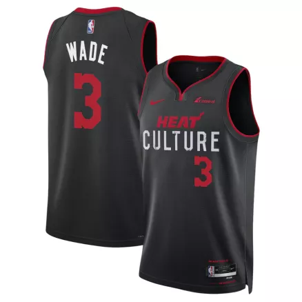 Men's DWYANE WADE #3 Miami Heat Swingman NBA Jersey - City Edition 2023/24 - buybasketballnow