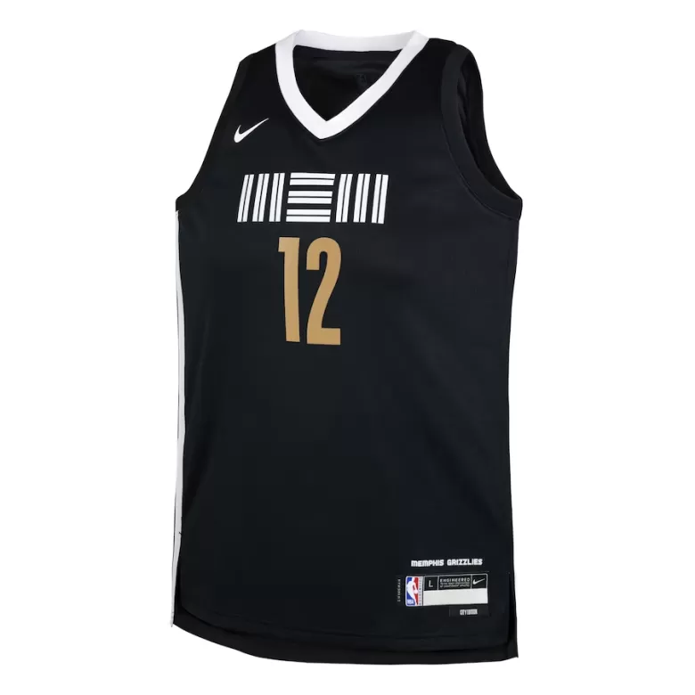 Kids's Ja Morant #12 Memphis Grizzlies Swingman NBA Jersey - City Edition 2023/24 - buybasketballnow