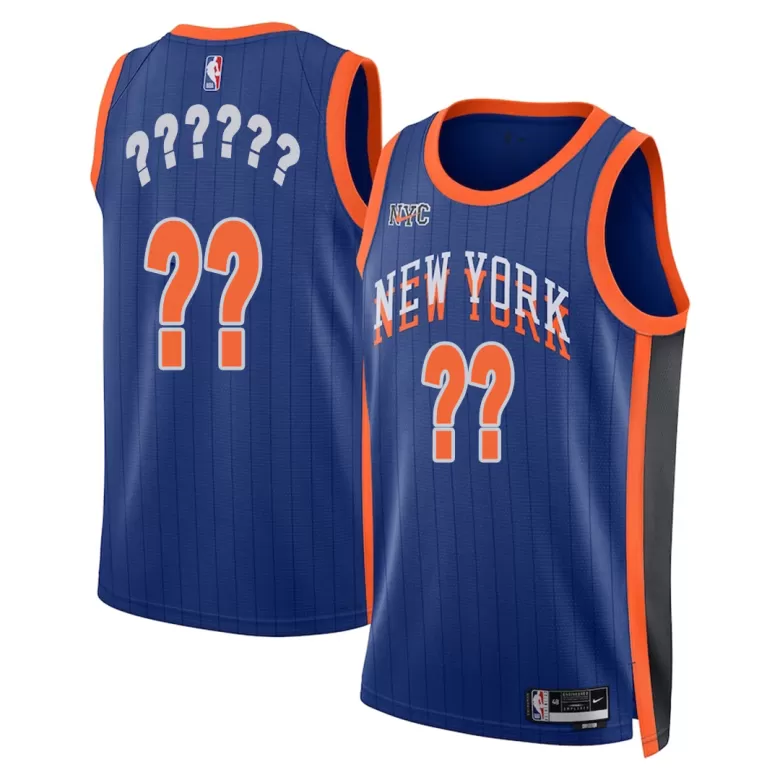 Men's New York Knicks Swingman NBA custom Jersey - City Edition 2023/24 - buybasketballnow