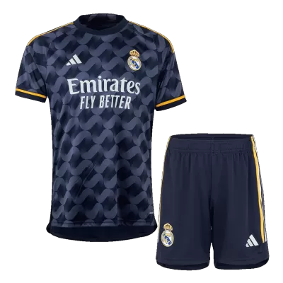 Real Madrid Away Soccer Jersey Kit(Jersey+Shorts) 2023/24 - buybasketballnow