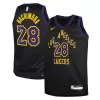 Kids's Rui Hachimura #28 Los Angeles Lakers Swingman NBA Jersey - City Edition 2023/24 - buybasketballnow